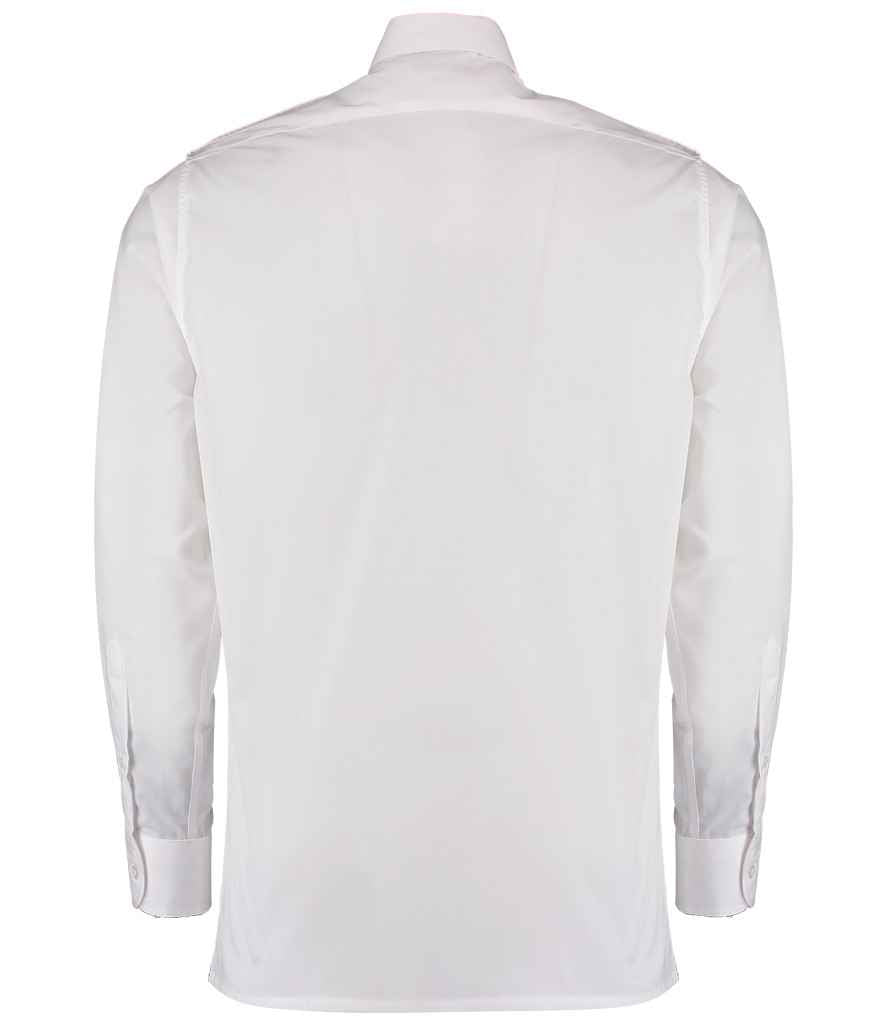 Kustom Kit - Long Sleeve Tailored Pilot Shirt-2